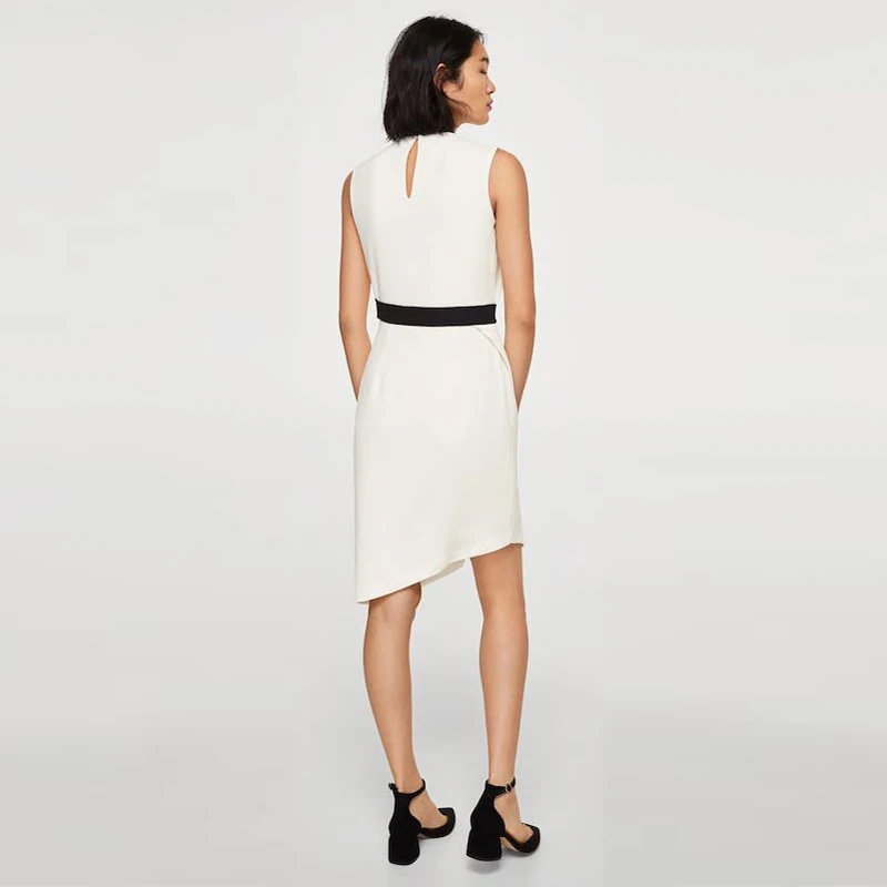 Оптовая продажа новое модное Тканое женское платье для