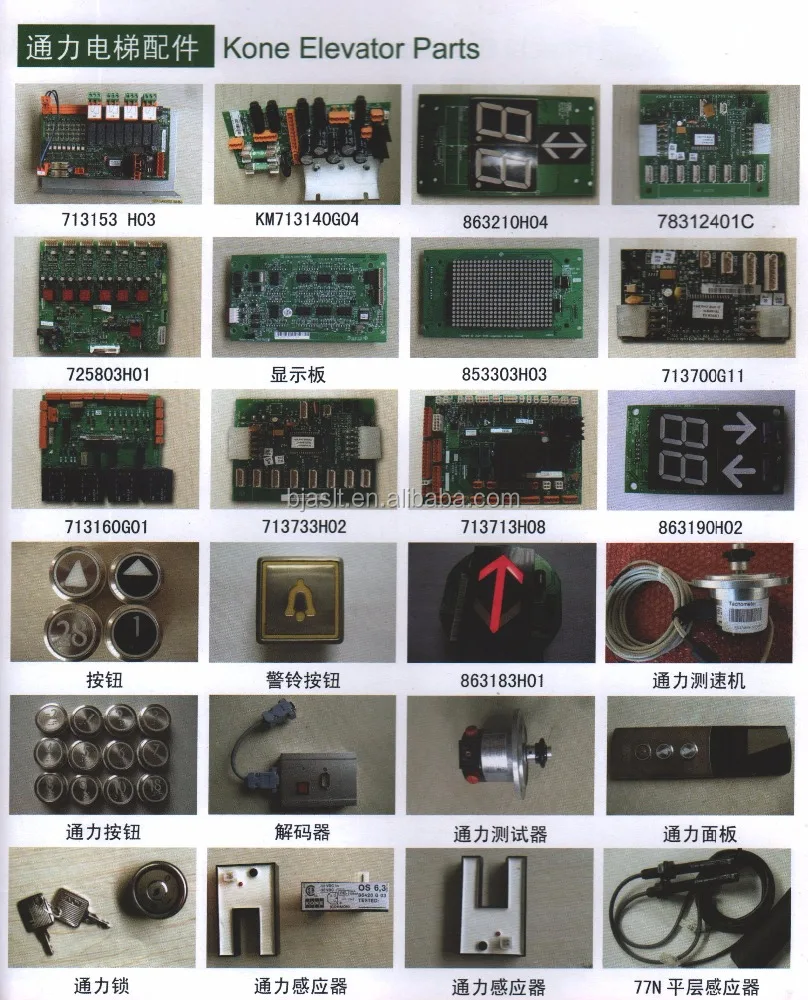KONE/HITACHI and other brand elevator parts
