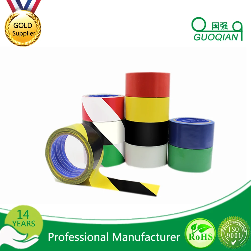 PET/PVC adhesive reflective tape caution  warning Tape