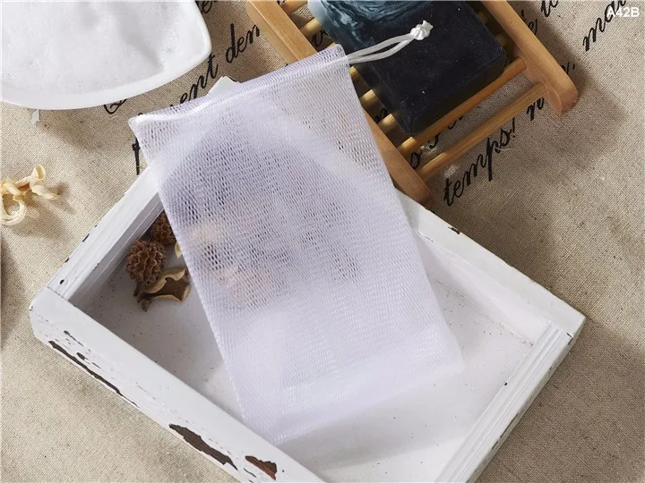 
Foaming soap/facial cleanser PE net for facial cleansing& Body wash baby soap net A42 