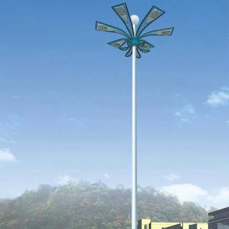
High mast lighting/lamp with winch 
