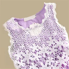 High Quality Autumn Baby Girl Dress Bebe Tutu Lace Flower Dress for Girl Infant for children