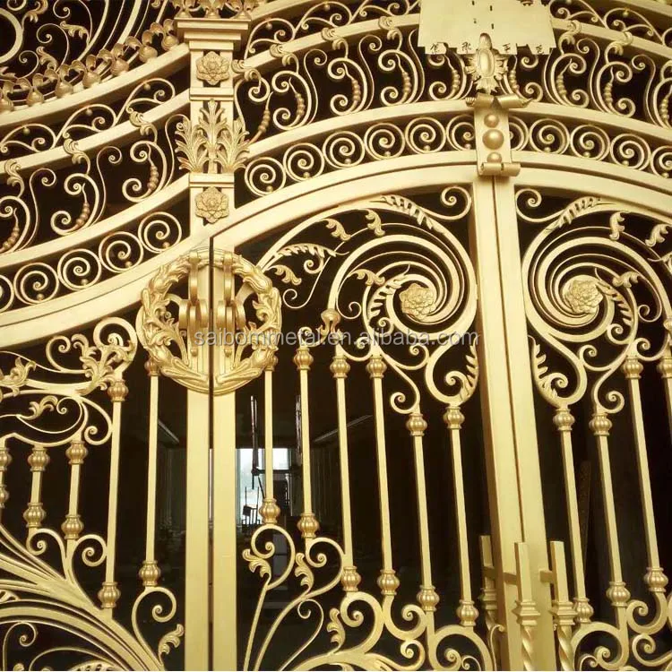wrought iron gate design