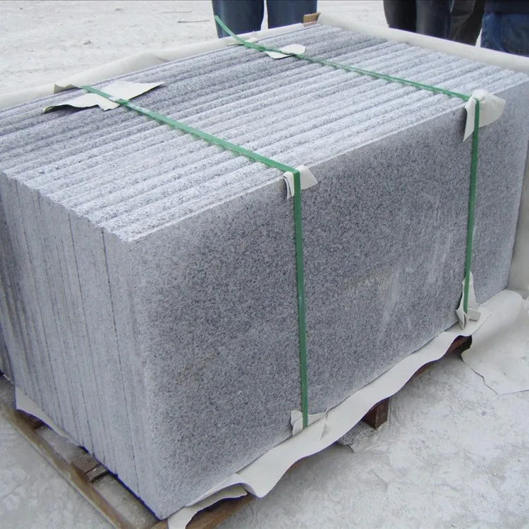 High quality cheap G601 white granite paving stone