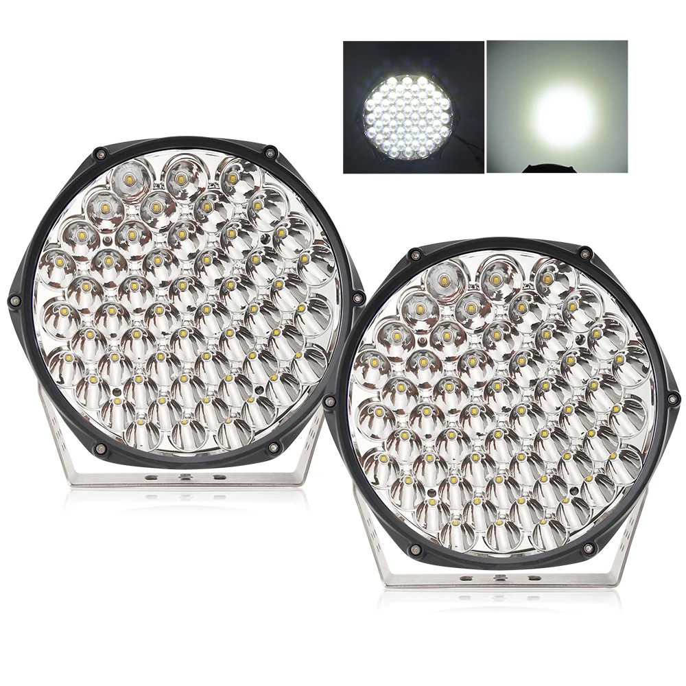 Super Bright 260W 160w Combo Beam Offroad 7 inch 9 inch Round 4x4 Car Led Driving Light
