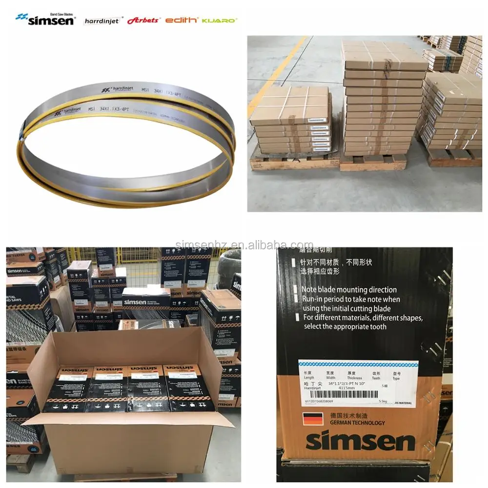 premium high wear resistance bimetal band saw tape