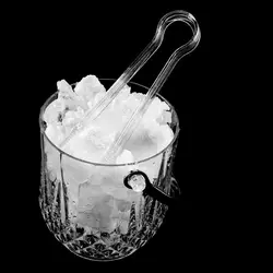 One bottle PS Ice Buckets With Tongs SW-7702A