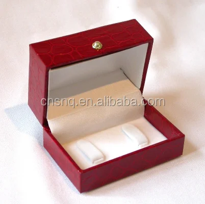 
S&Q Leatherette Paper Gift Box for Luxury Jewelry and Watch Packaging 