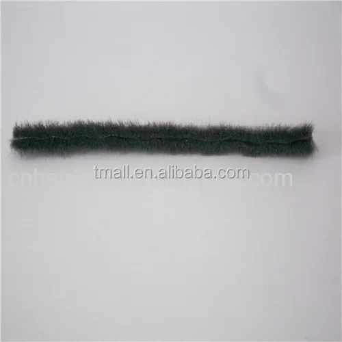 
High Quality wool pile weatherstrip/Wool pile weather strip with fin for seal window and door 