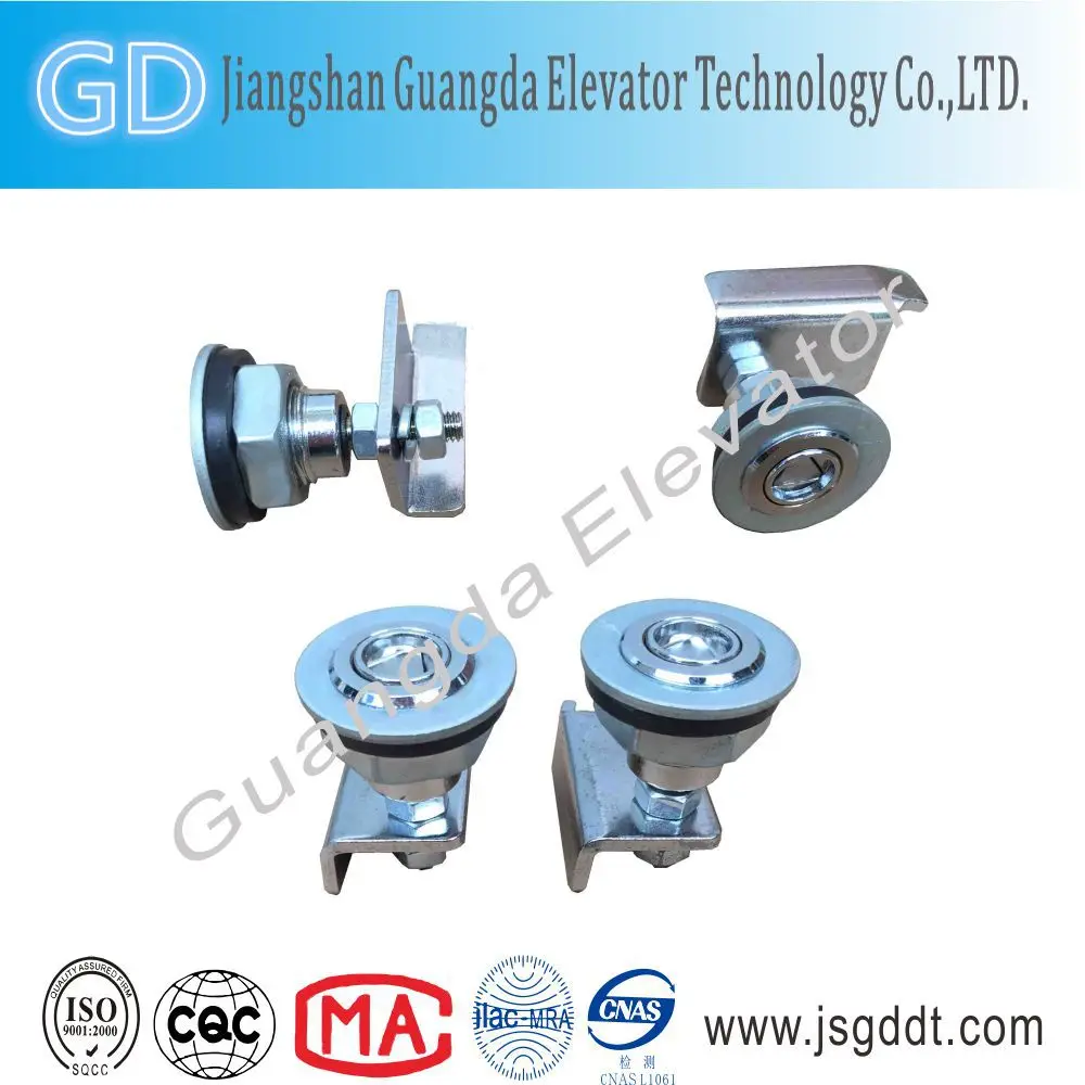 triangle door lock for elevator door parts