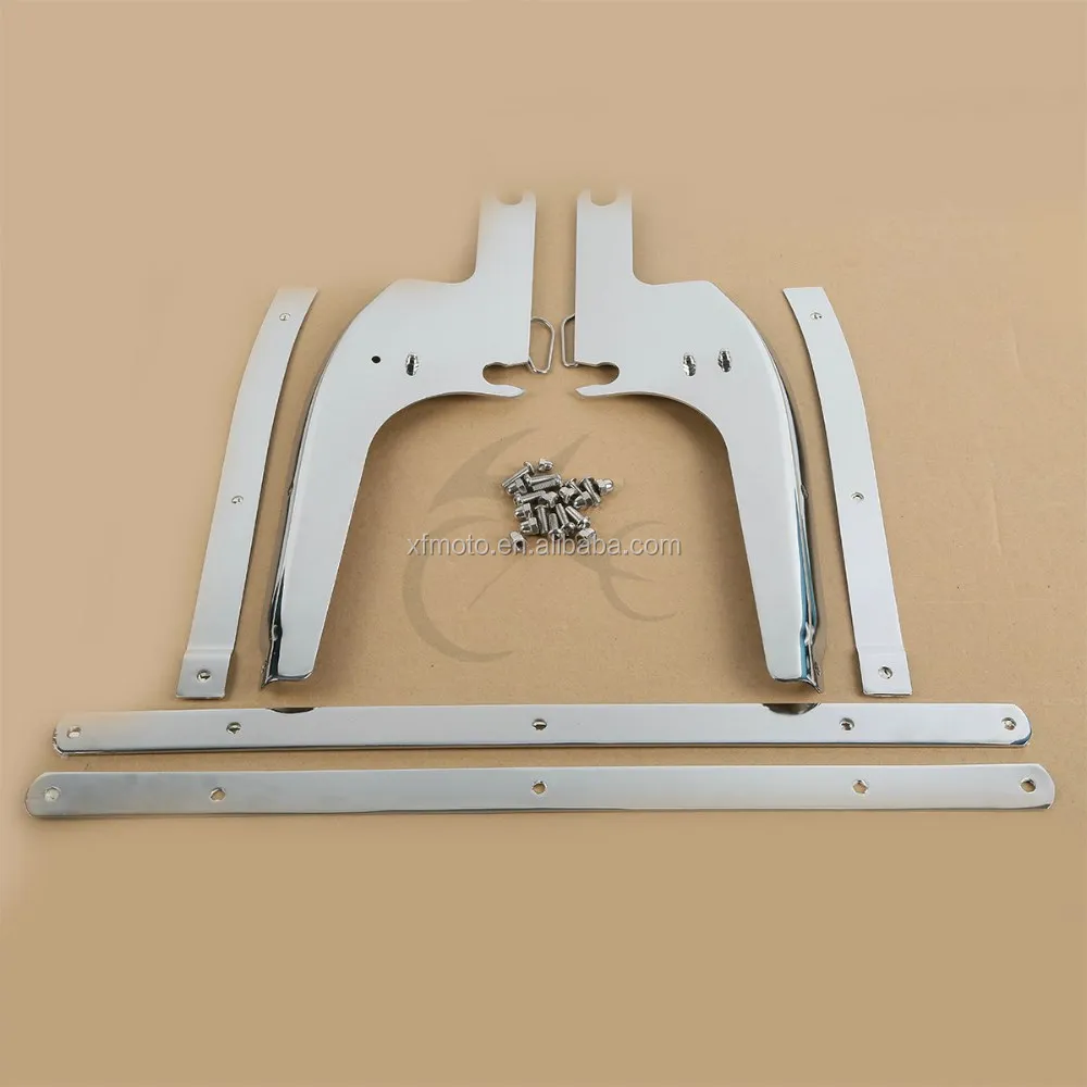 TCMT XF290687-Bracket Motorcycle New Windshield Windscreen Bracket Fit For Harley Touring Road King FLHR 94-18