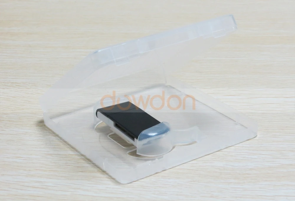 100X96X16mm Thick USB Flash Drive Plastic PP Storage Box