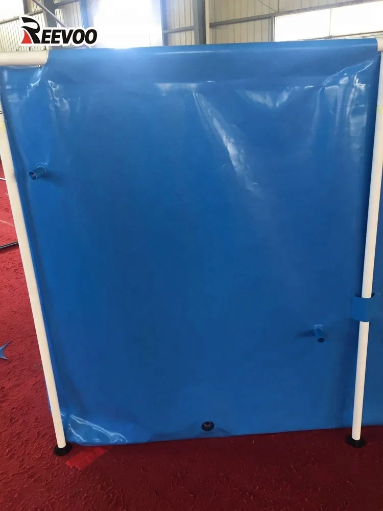 Супер качество ПВХ круглые бассейны для разведения рыб брезент пруд