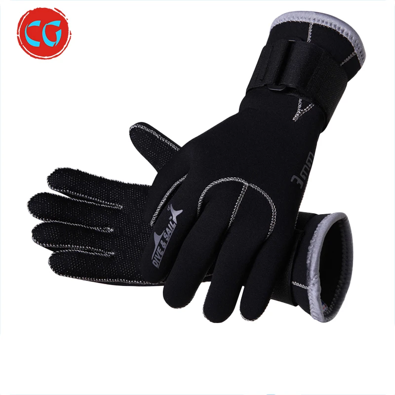 Swimming Neoprene Super-Elastic 3mm Diving Gloves