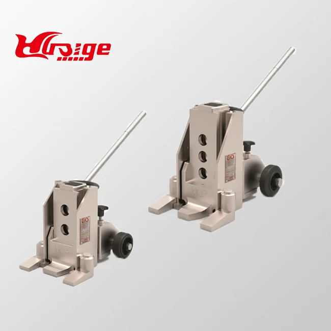 hydraulic track jack oil pressure toe jack