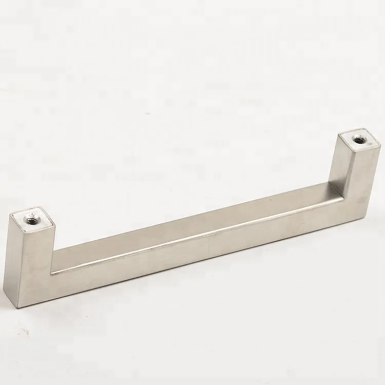 classic stainless steel square furniture hardware gold plated file door pulls kitchen drawer cabinet handles