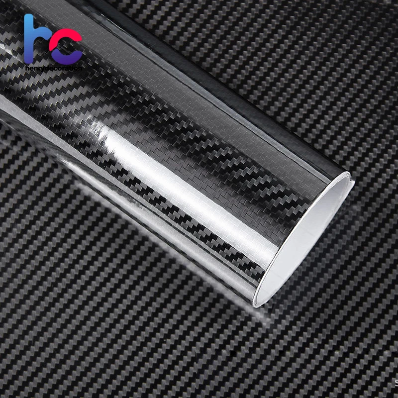 Henry color 5 Years Guarantee 2D 3D 4D 5D 6D Black Carbon Fiber Vinyl Stickers