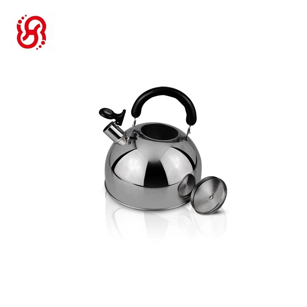 Stainless Steel Whistle Kettle Use for Cooker and Gas Metal Camping Teapot &Coffee Whistling Kettle