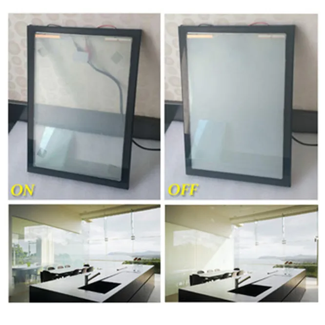 Multicolor Self-adhesive Electric Smart tint Film non-ageing smart PDLC film