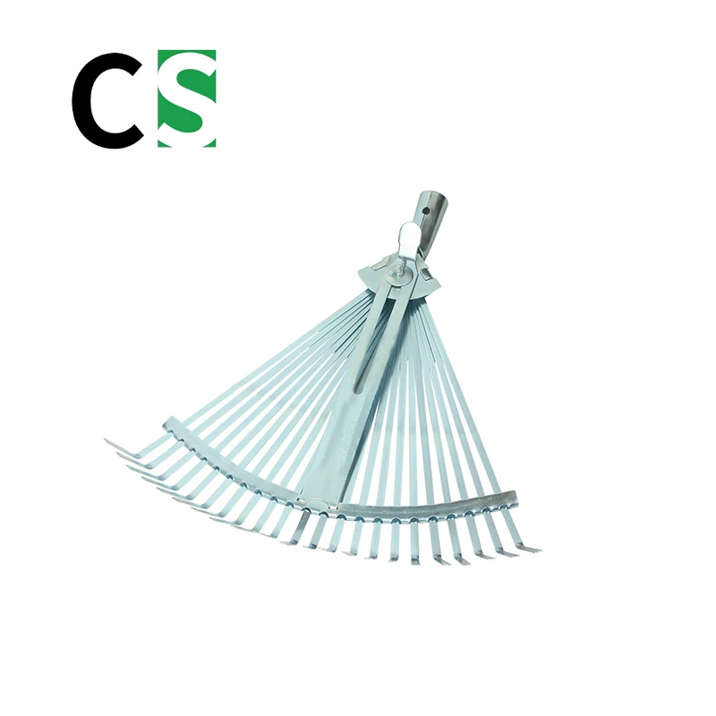 22T 45# steel tool garden soil beach spring tooth manual rakes