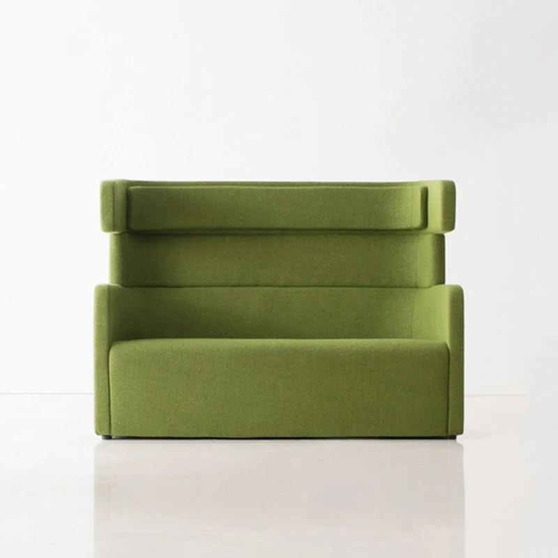 Acoustic Materials Private Space Public Sectional High Back Conference Sofa
