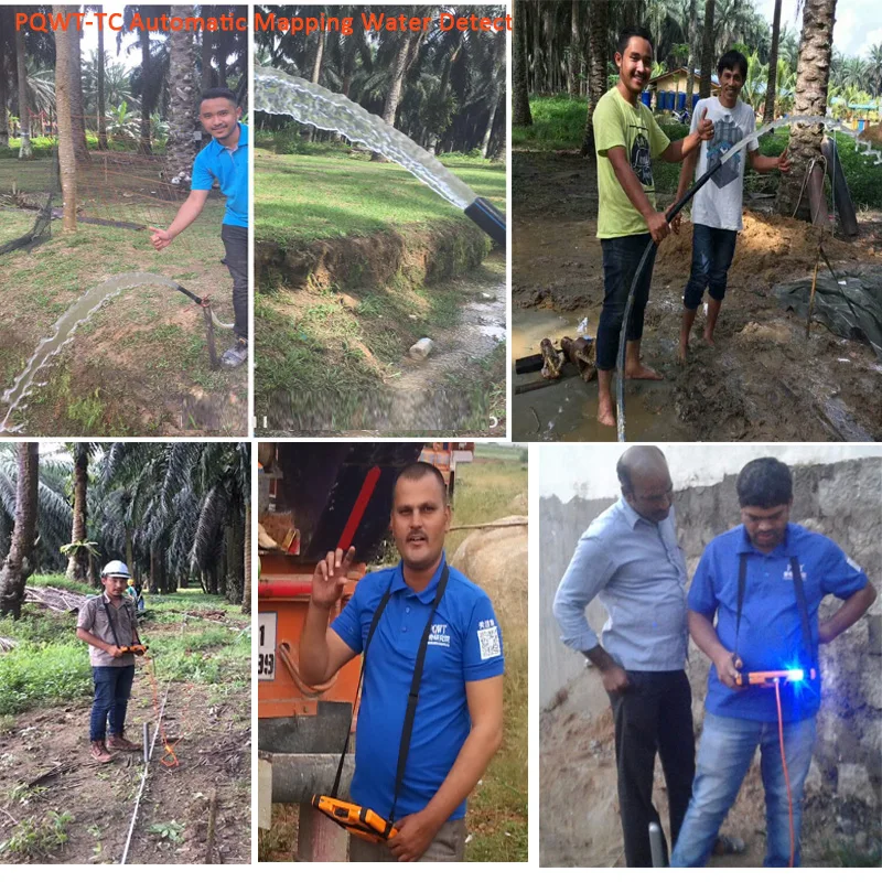 PQWT-TC150 150M Professional water detection geological drilling well equipment  machine