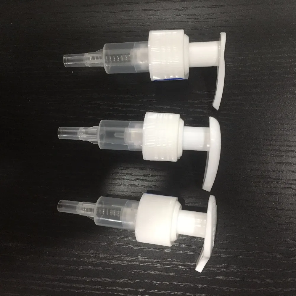 
Factory supply lotion pump 24mm/28mm plastic white liquid soap dispenser pump 