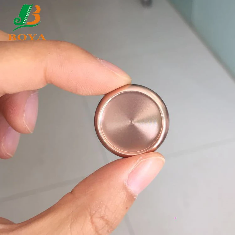 Customized High Quality Electroplating Steel 24mm Binding Disc for  Planner Journal Notebook