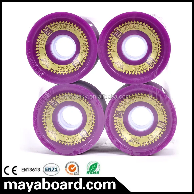 Large longboard wheels 82a wheels on casters