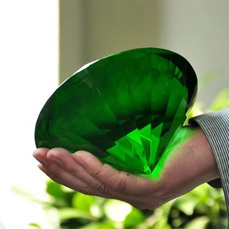 Crystal diamond shining k9 colored crystal diamond , decorative crystal glass stones