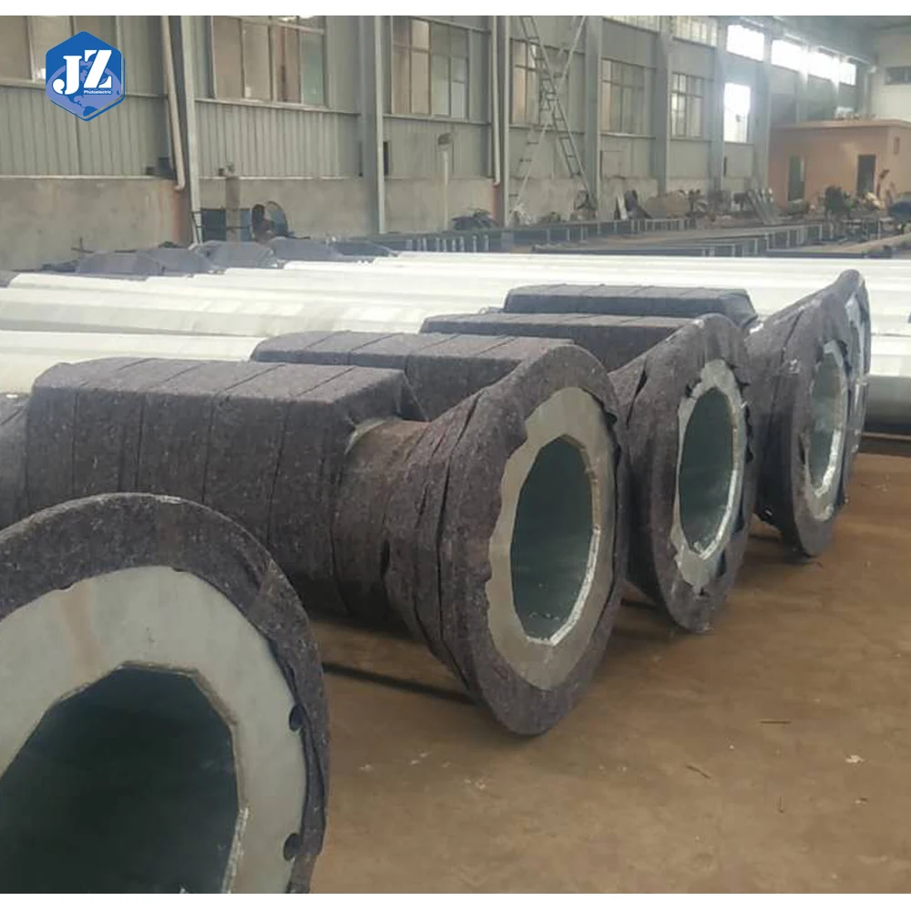 Football Stadium Post 30M High Mast Lighting Pole Drawing