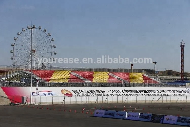 Event bleachers seating temporary grandstand