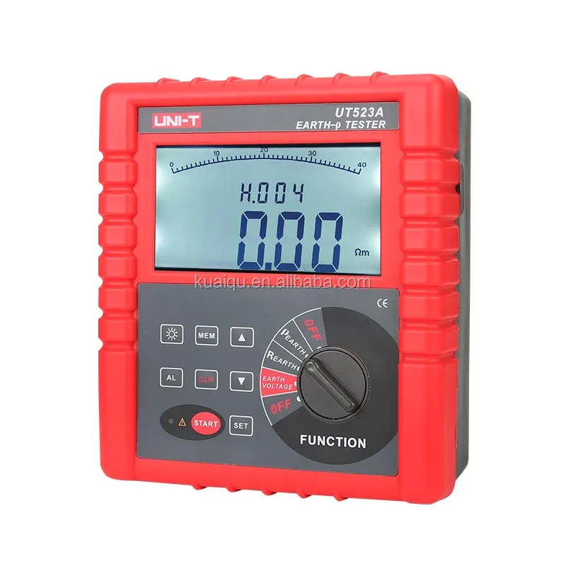 UNI-T UT523A RS232 цифровой 2/3/4 Полюс земли сопротивления заземления напряжение почвы