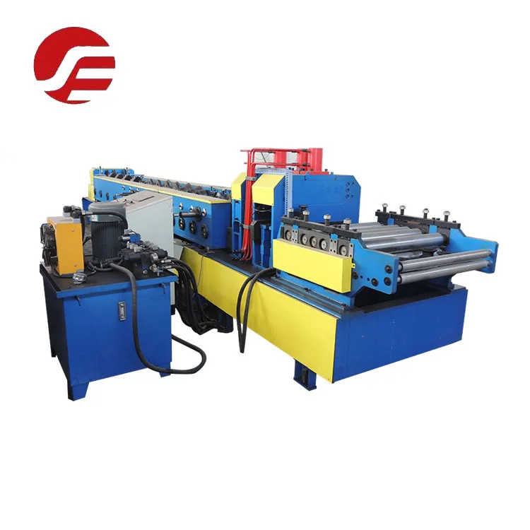 80-300 China Quick Size Change Building Material Machinery 1-4mm C Z U W Purlin Roll Forming Machine for Sale