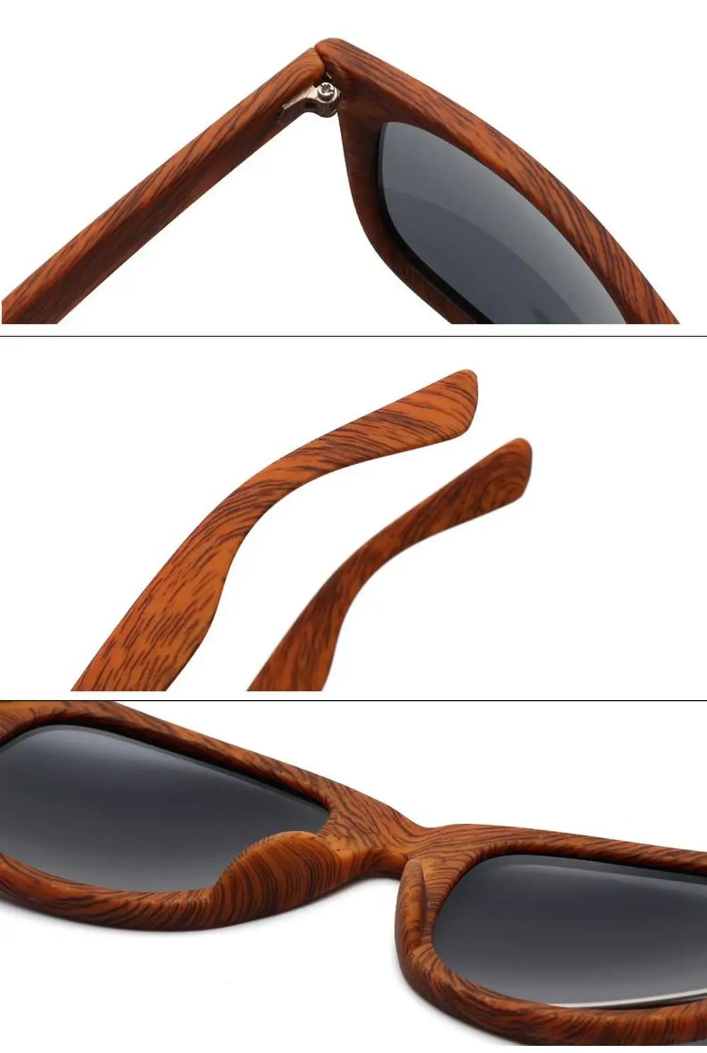 New Retro Bamboo Sunglasses Men Wooden glasses Men Brand Designer Fashion Sport Outdoor Wood Sun Glasses