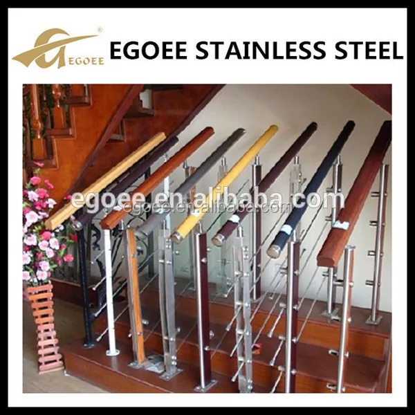 EGOEE 304 ornamental balustrade for balcony,wood balcony balustrade design