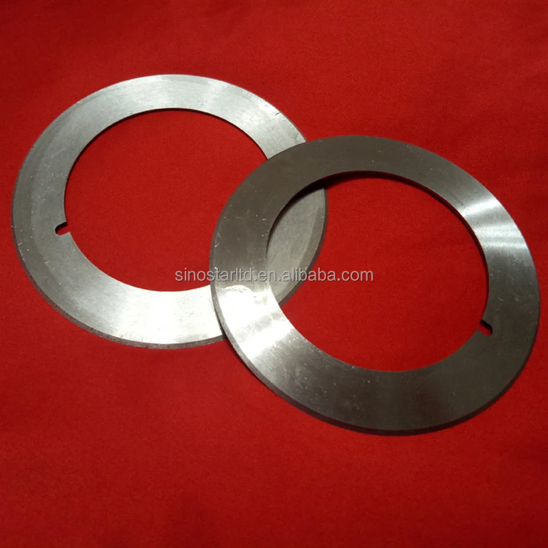 paper industry circular top slitting machine blade