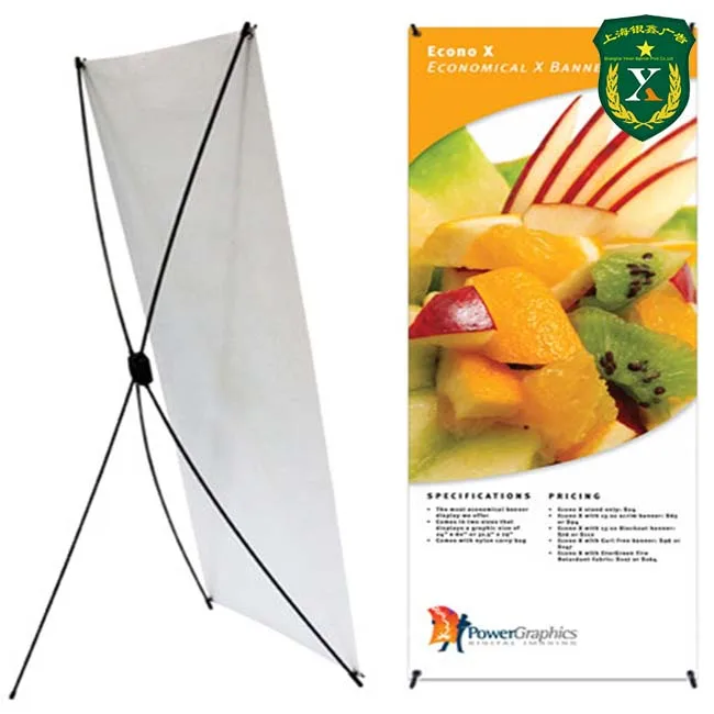 
Adjustable aluminum x banner stand 80 x 180 cm 