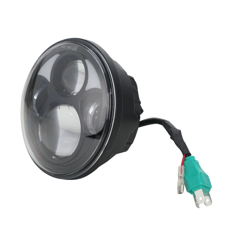 Круглые мотоциклетные светодиодные фары LOYO 5 75 дюйма 12 В 40 Вт дальнего и ближнего света для