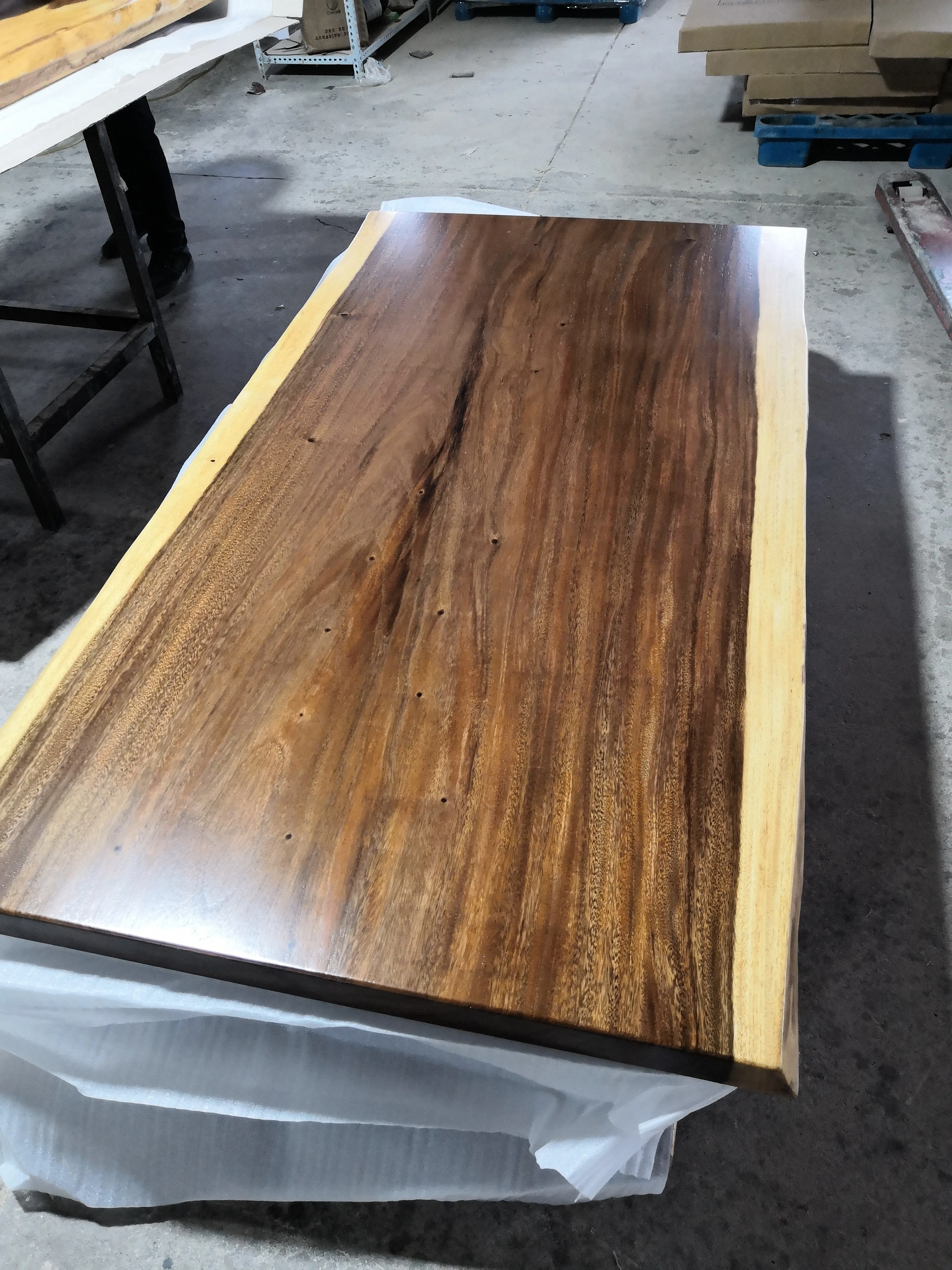 
walnut live edge table top 