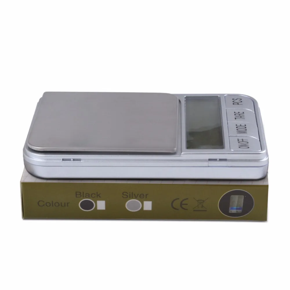Portable jewelry scale electronic said 0.01g 0.1 grams scale tea balance mini gold medicine palm palm pocket scale 200g/0.01
