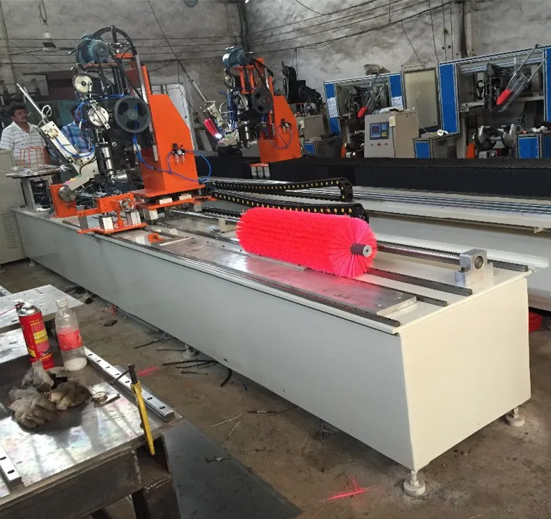 2016cnc roller brush machinery india tufting brush making abrasive