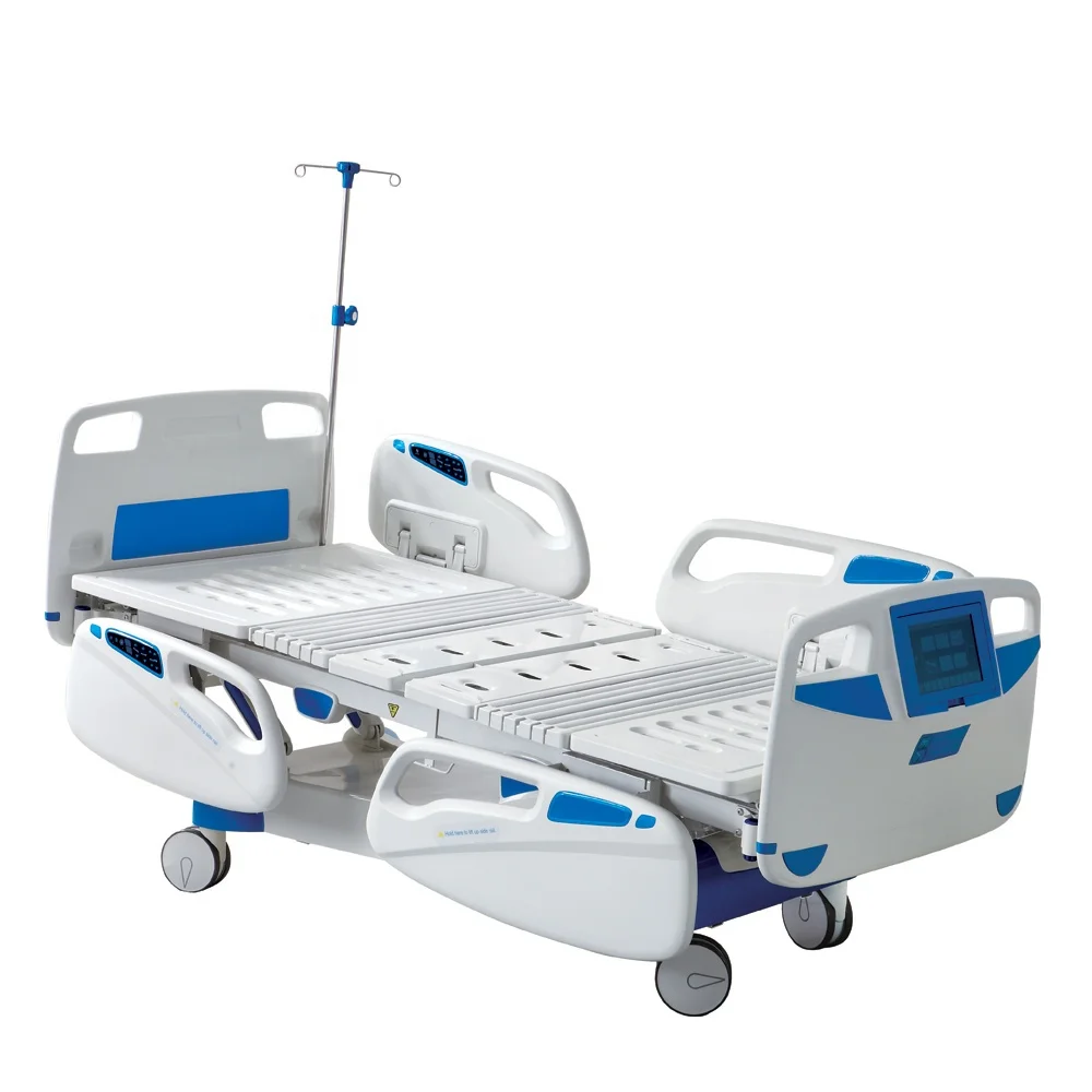 hospital equipment advanced multi-function electrical ICU hospital bed with weight scale