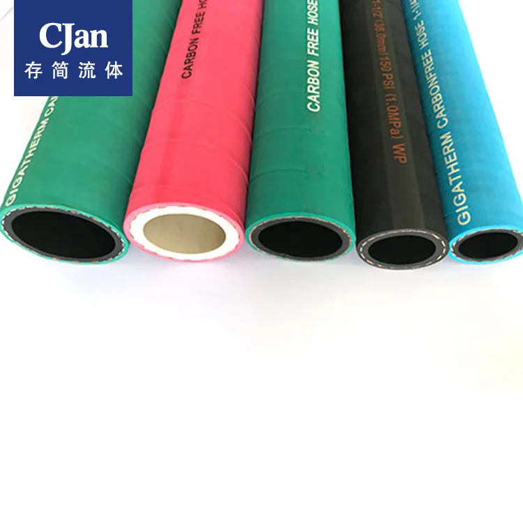 Water cooling system hose for conveying purified water of the internal reduction electric furnace with a voltage of 6 KV