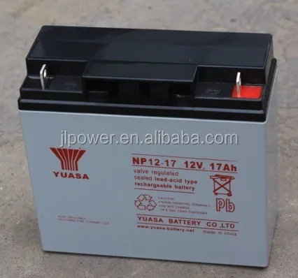 high quality NP17-12 yuasa battery 12v 17ah yuasa battery agm yuasa battery