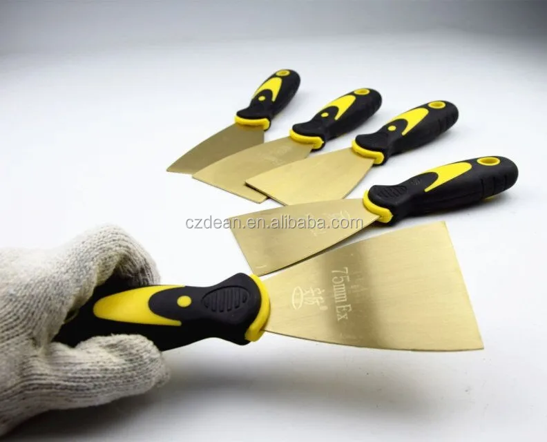Non sparking hyde putty knife Plastic Scraper Head width 200mm