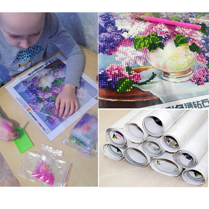 Skull picture canvas rolls for painting print wall art diamond painting skull