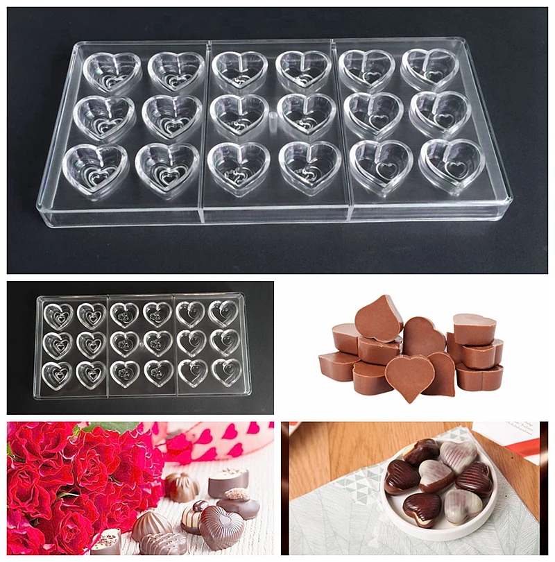 Hot Selling Professional Custom High Quality Polycarbonate Chocolate Mold
