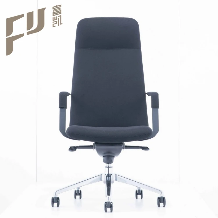 wholesale furniture china factory high back fabric black directors chais
