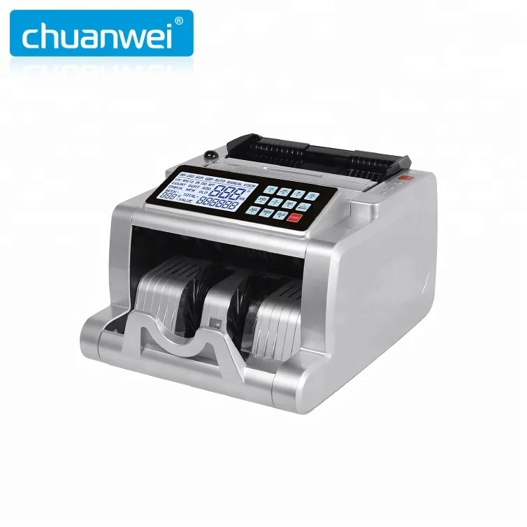AL-5300 Euro Mix Value Banknote Counterfeit Detector Money Counter With UV MG IR Counterfeit Detection